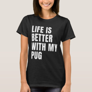 Lustige Pug-Hund-Zitate 453 T-Shirt
