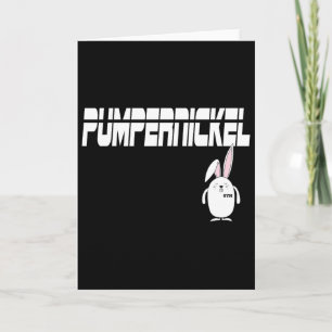 Lustige Pumpe Nick Ostern Hase Kaninchen Fitnessst Karte