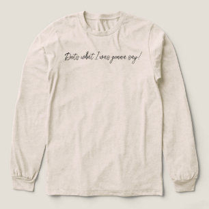 Lustige Punkte Was ich sagen wollte Mahjong-Schrif Tri-Blend Shirt