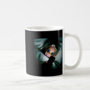 Lustige Puppe Weinendes Gesicht Meme Scrollendes S Kaffeetasse
