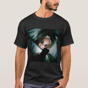 Lustige Puppe Weinendes Gesicht Meme Scrollendes S T-Shirt