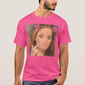 Lustige Puppen-Gesicht-Meme-Junge T-Shirt