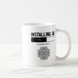 Lustige Qigong-Kampfkunst Tai Chi Yoga Meditation Kaffeetasse