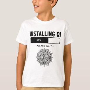 Lustige Qigong-Kampfkunst Tai Chi Yoga Meditation T-Shirt