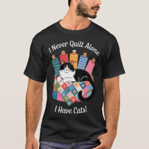 Lustige Quiltkunst für Nähmaschinen-Quilt-Näherin T-Shirt
