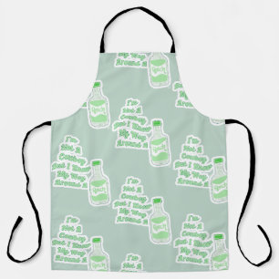 Lustige Ranch Dressing Cowboy-Spaß-Muster Schürze