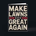 Lustige Rasenmäher-Kunst für Männer Frauen Rasenmä Karte<br><div class="desc">Lustige Rasenmäher-Kunst für Männer Frauen Rasenmähen Landschaftsgärtner</div>