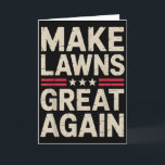 Lustige Rasenmäher-Kunst für Männer Frauen Rasenmä Karte<br><div class="desc">Lustige Rasenmäher-Kunst für Männer Frauen Rasenmähen Landschaftsgärtner</div>