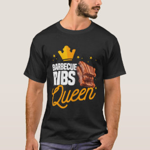Lustige Rbecue-Rippen-Königin-Bbq-Fleisch-Saison-P T-Shirt
