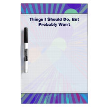 Lustige realistische Sachen, zum der Liste zu tun