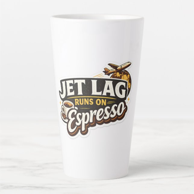 Lustige Reisekaffeeliebhaber Mütze Milchtasse (Vorderseite)