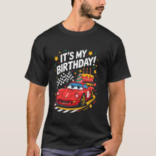 Lustige Rennwagen-Geburtstagsfeier Ich habe Geburt T-Shirt