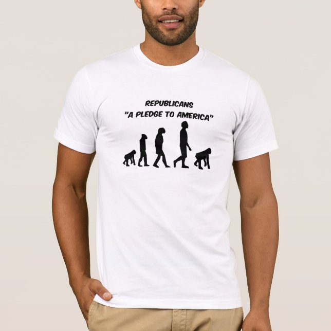 Lustige Republikaner T-Shirt (Vorderseite)