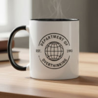 Lustige Retro-Abteilung für Überdenker Introvertie