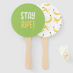Lustige Retro-Bananen-Partygeschenke-Wortspiele Ed Fächer