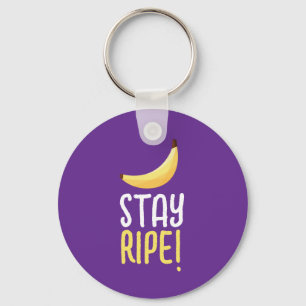 Lustige Retro-Bananen-Partygeschenke-Wortspiele Ed Schlüsselanhänger