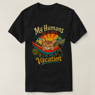 Lustige Retro-Geschenke für Katzenliebhaber im Som T-Shirt