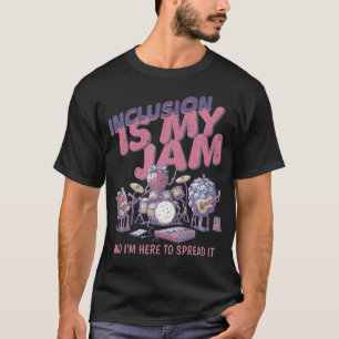 Lustige Retro-Inklusion ist mein Ding Neurodiverge T-Shirt