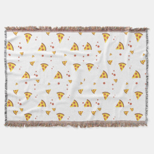 Lustige Retro-Peperoni-Pizza im minimalistischen M Decke