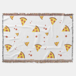 Lustige Retro-Peperoni-Pizza im minimalistischen M Decke