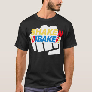 Lustige Retro Shake N Bake Parabel T-Shirt