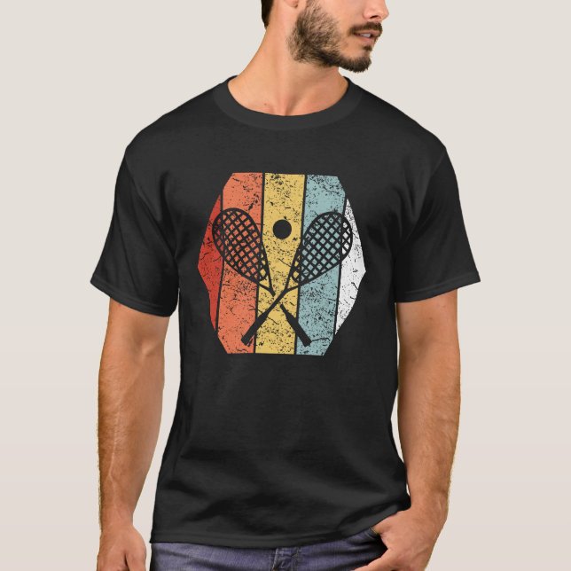 Lustige Retro Vintage Kürbis-80er Art T-Shirt (Vorderseite)