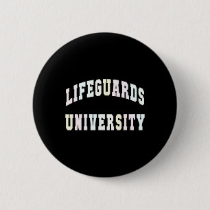 Lustige Rettungsschwimmer Universität Strandtrip S Button