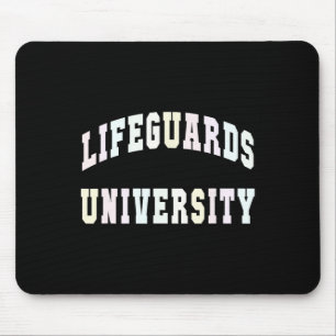 Lustige Rettungsschwimmer Universität Strandtrip S Mousepad
