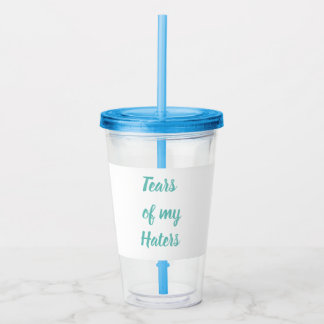 Lustige Risse meiner Hasser-BPA-freien Acryltrinkbecher