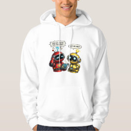 lustige Roboter Hoodie
