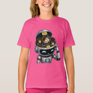 lustige Roboter-Meme T-Shirt