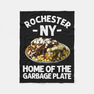 Lustige Rochester Ny Müllplatte Geschenk Cool New  Fleecedecke