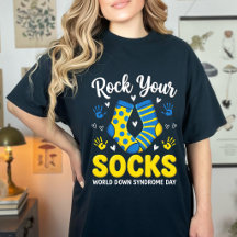 Lustige Rocke Deine Socken 21. März Down-Syndrom-B
