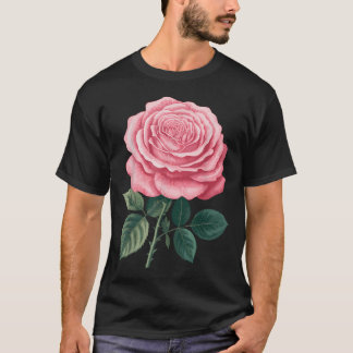 Lustige Rosenkunst für rote Rosen Floristen T-Shirt