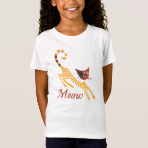 Lustige rote Katze T-Shirt