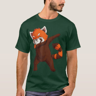 lustige Rote Panda-Dobing für Kinder Jungs Mädchen T-Shirt
