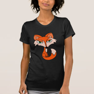 Lustige roter Fox-Kunst T-Shirt