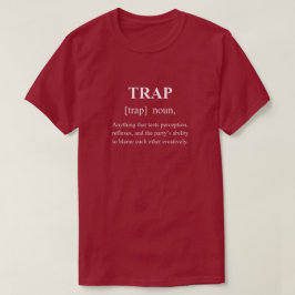 Lustige RPG-Definition mit weißem Text zum Thema F T-Shirt