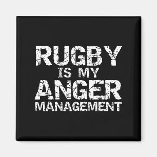Lustige Rugby-Zitat Vintage-Geschenk Rugby Ist Mei Magnet