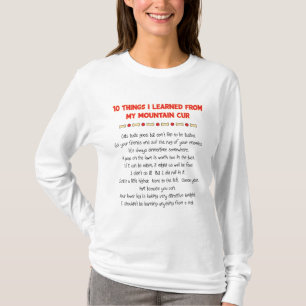 Lustige Sachen I gelernt von meiner T-Shirt