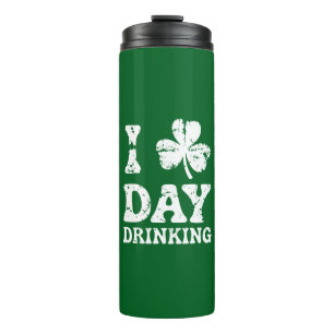 Lustige Saint Patricks Day Party St Pats Lustiger  Thermosbecher
