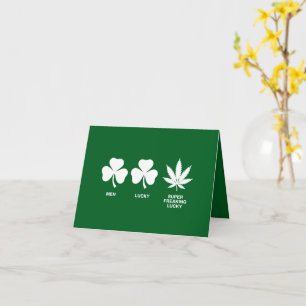 Lustige Saint Patricks-Party für Männer Karte