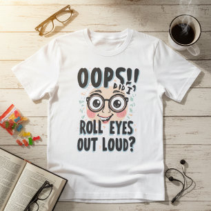 Lustige sarkastische Cartoon – Pastell-Humordesign T-Shirt
