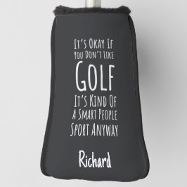Lustige sarkastische Golfer-Geschenke Humor Humorv Golf Headcover