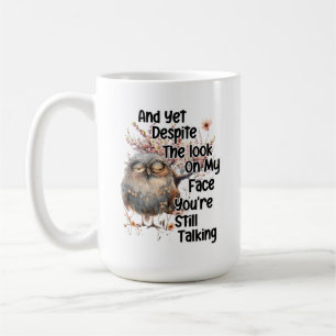 Lustige sarkastische Kaffeetasse
