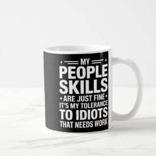 Lustige sarkastische Redewendung Humor Introvert A Kaffeetasse