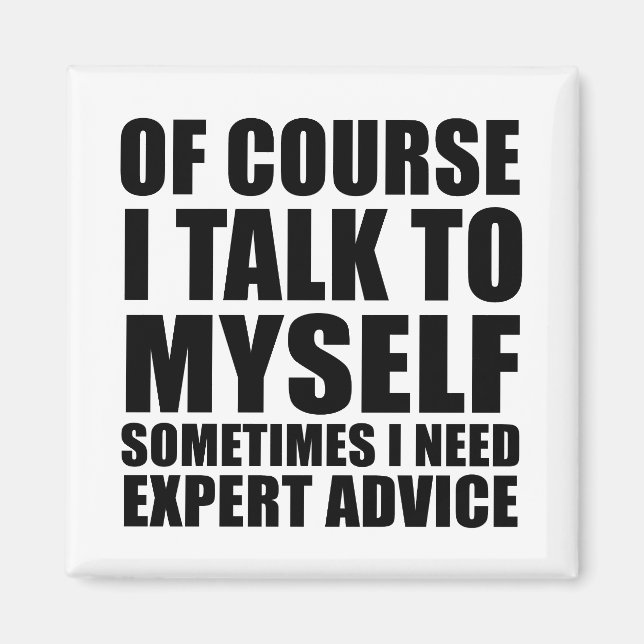 lustige sarkastische Redewendungen Erwachsenenhumo Magnet (Vorne)