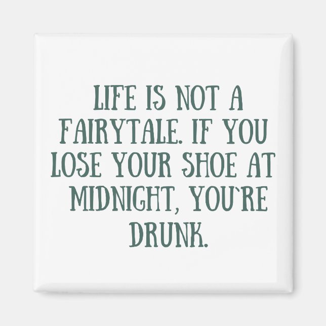 lustige sarkastische Redewendungen Magnet (Vorne)