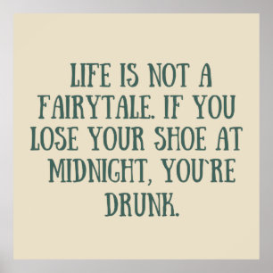 lustige sarkastische Redewendungen Poster