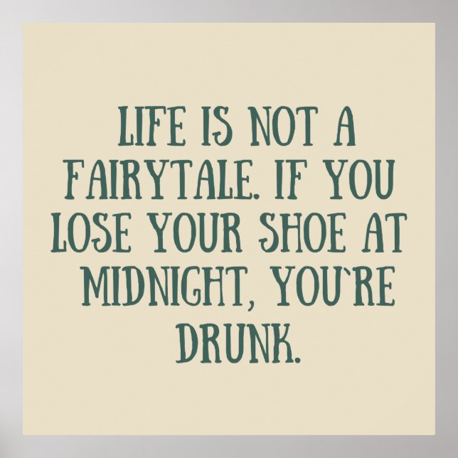 lustige sarkastische Redewendungen Poster (Vorne)